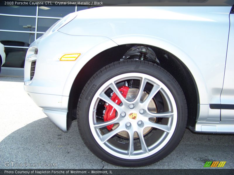Crystal Silver Metallic / Black 2008 Porsche Cayenne GTS