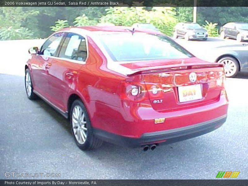 Salsa Red / Anthracite Black 2006 Volkswagen Jetta GLI Sedan