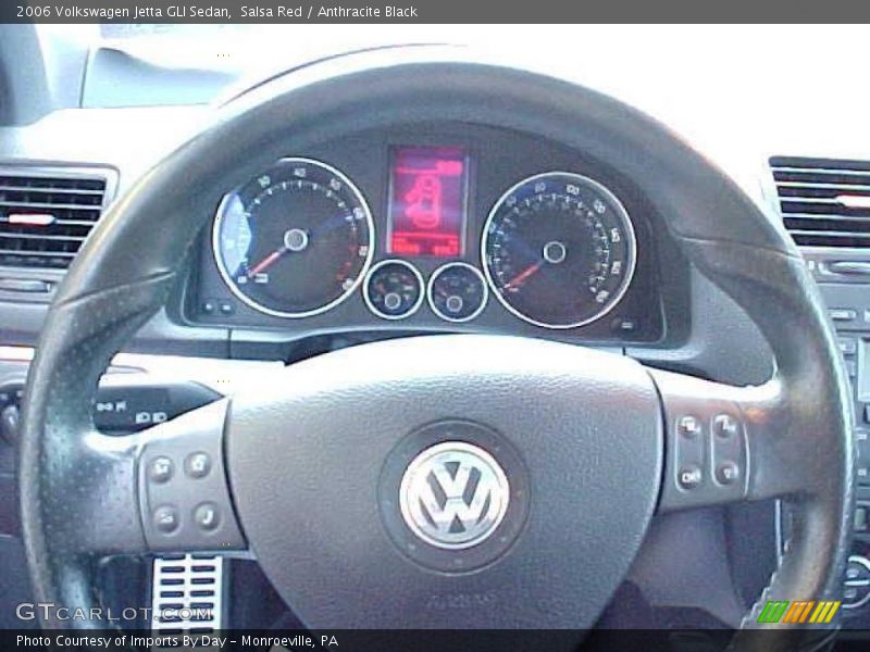 Salsa Red / Anthracite Black 2006 Volkswagen Jetta GLI Sedan