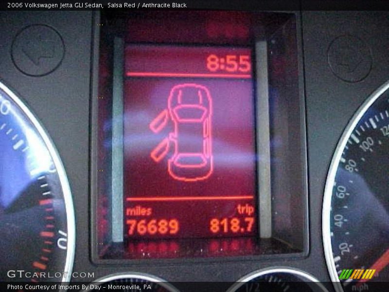 Salsa Red / Anthracite Black 2006 Volkswagen Jetta GLI Sedan