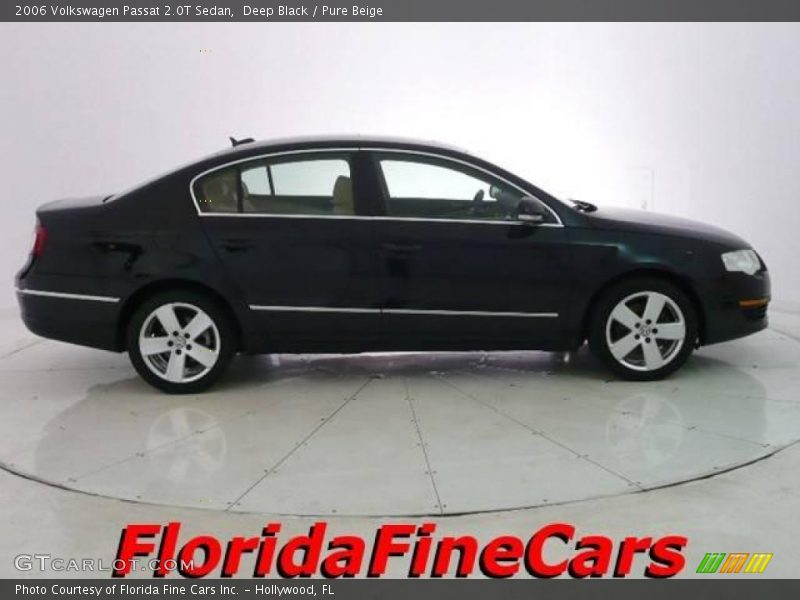 Deep Black / Pure Beige 2006 Volkswagen Passat 2.0T Sedan