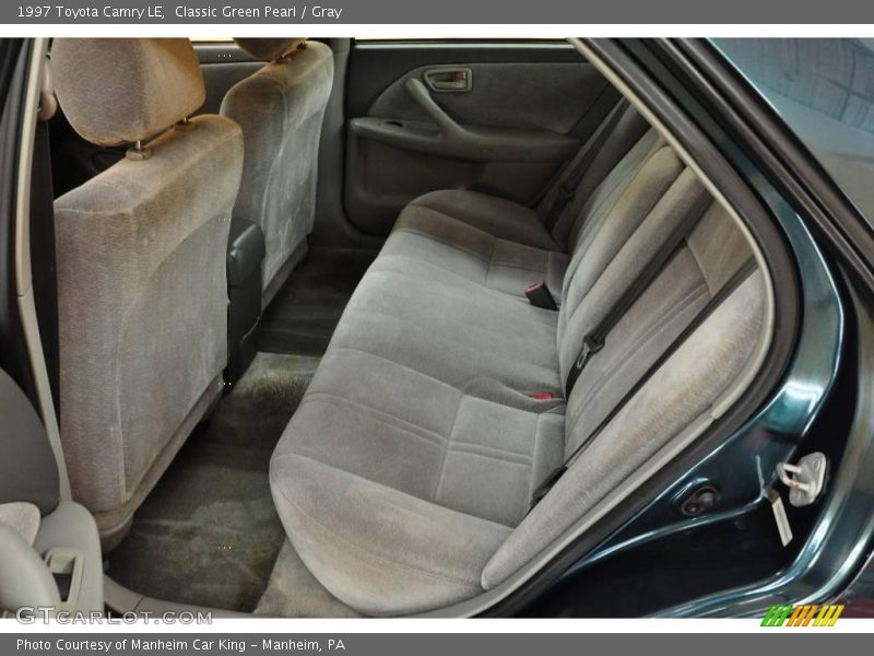 Classic Green Pearl / Gray 1997 Toyota Camry LE