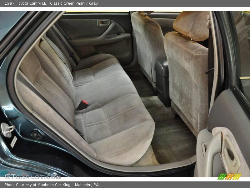 Classic Green Pearl / Gray 1997 Toyota Camry LE