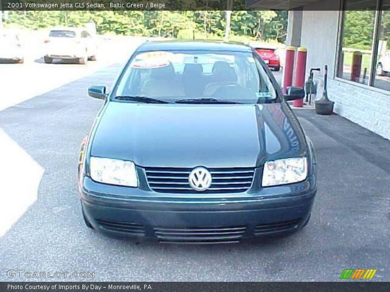 Baltic Green / Beige 2001 Volkswagen Jetta GLS Sedan