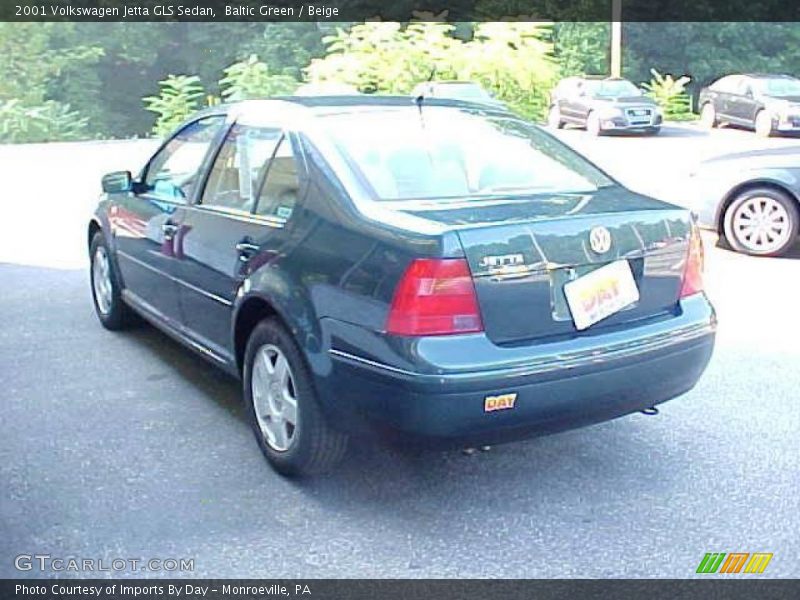 Baltic Green / Beige 2001 Volkswagen Jetta GLS Sedan