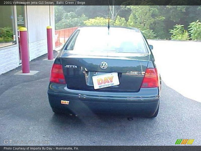Baltic Green / Beige 2001 Volkswagen Jetta GLS Sedan