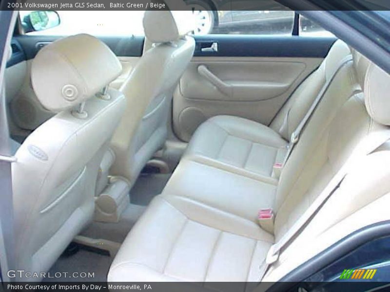Baltic Green / Beige 2001 Volkswagen Jetta GLS Sedan