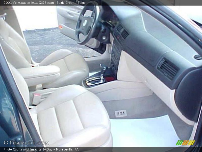 Baltic Green / Beige 2001 Volkswagen Jetta GLS Sedan