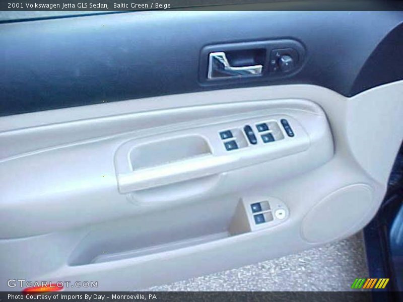 Baltic Green / Beige 2001 Volkswagen Jetta GLS Sedan