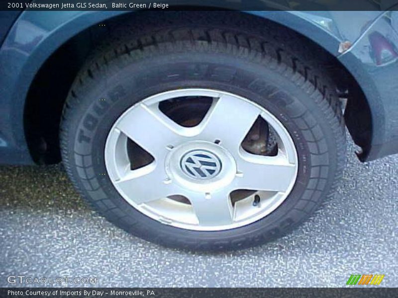 Baltic Green / Beige 2001 Volkswagen Jetta GLS Sedan