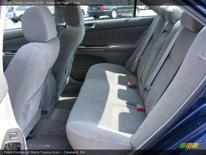Indigo Ink Pearl / Gray 2005 Toyota Camry LE V6