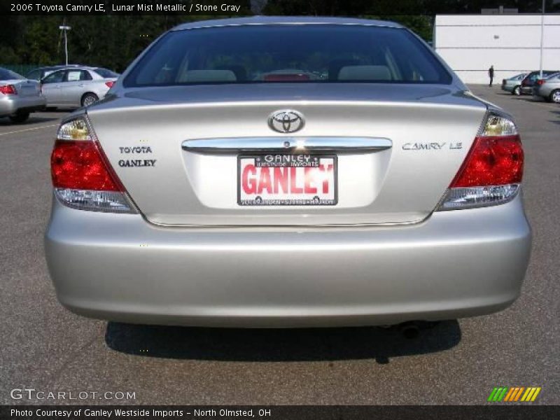 Lunar Mist Metallic / Stone Gray 2006 Toyota Camry LE