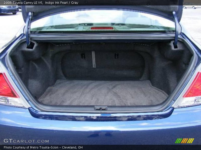 Indigo Ink Pearl / Gray 2005 Toyota Camry LE V6