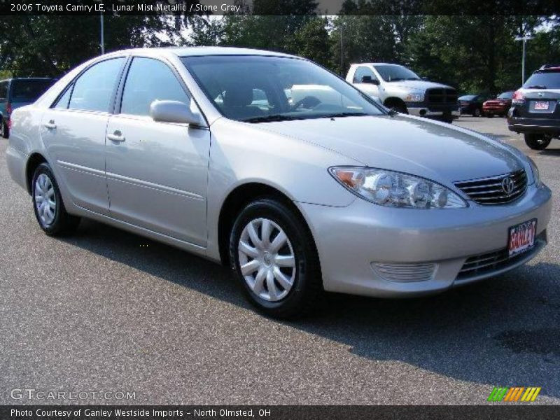 Lunar Mist Metallic / Stone Gray 2006 Toyota Camry LE