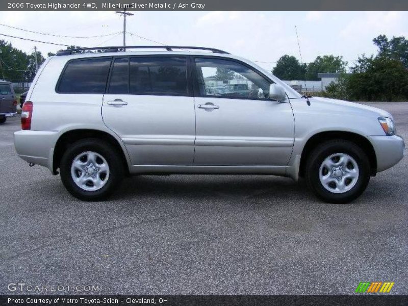Millenium Silver Metallic / Ash Gray 2006 Toyota Highlander 4WD