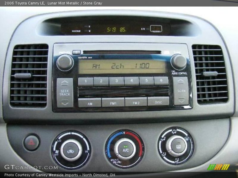 Lunar Mist Metallic / Stone Gray 2006 Toyota Camry LE