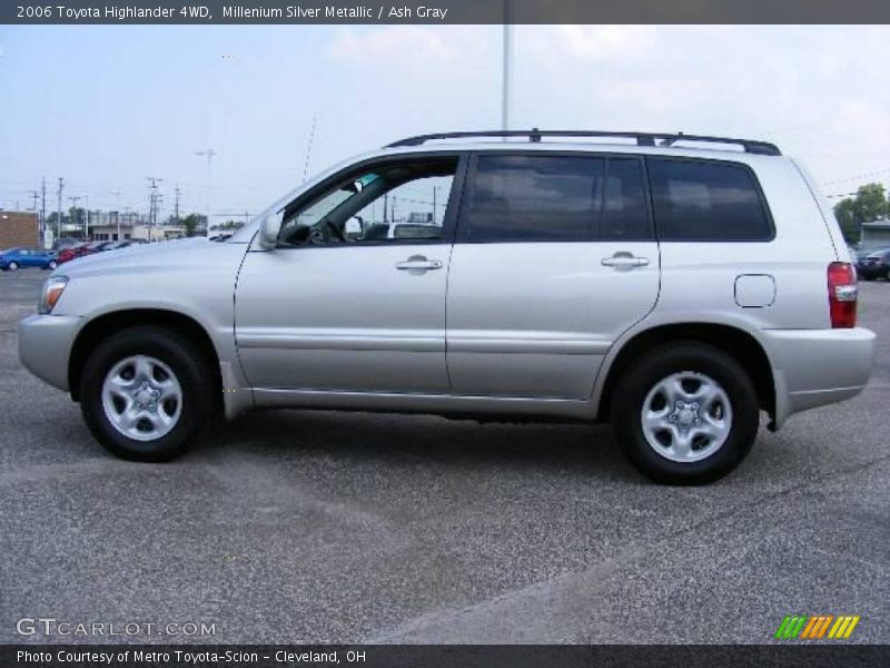 Millenium Silver Metallic / Ash Gray 2006 Toyota Highlander 4WD