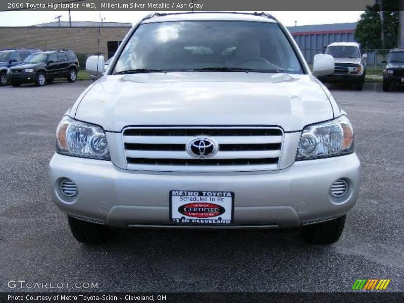 Millenium Silver Metallic / Ash Gray 2006 Toyota Highlander 4WD