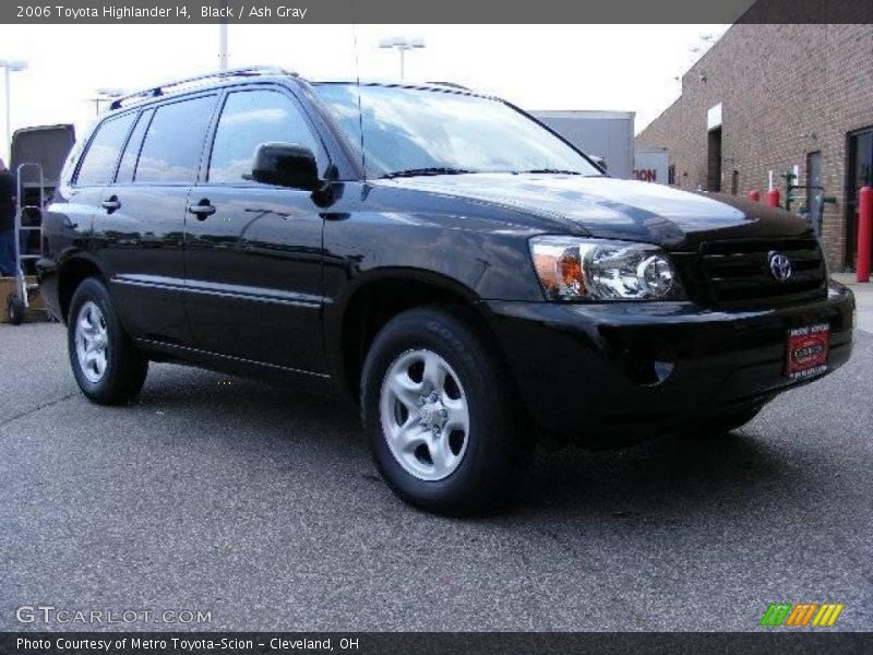 Black / Ash Gray 2006 Toyota Highlander I4