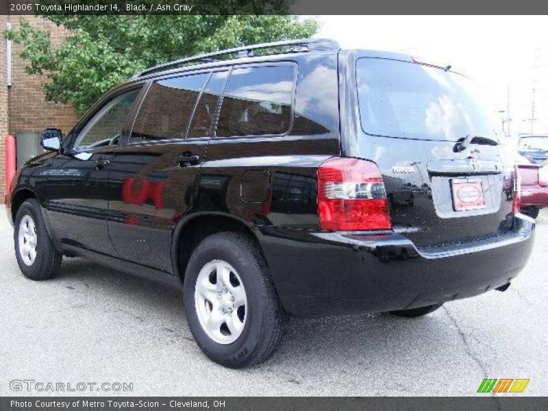 Black / Ash Gray 2006 Toyota Highlander I4