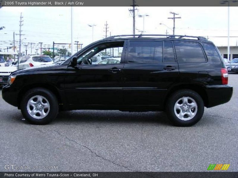 Black / Ash Gray 2006 Toyota Highlander I4