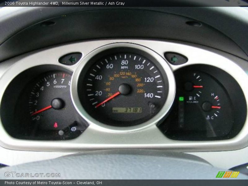 Millenium Silver Metallic / Ash Gray 2006 Toyota Highlander 4WD