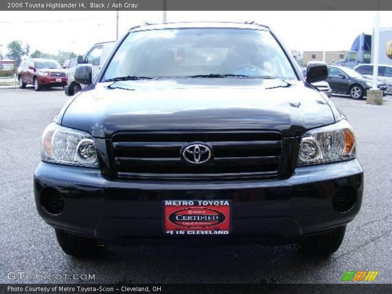 Black / Ash Gray 2006 Toyota Highlander I4