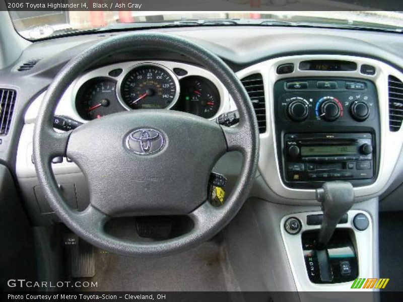 Black / Ash Gray 2006 Toyota Highlander I4