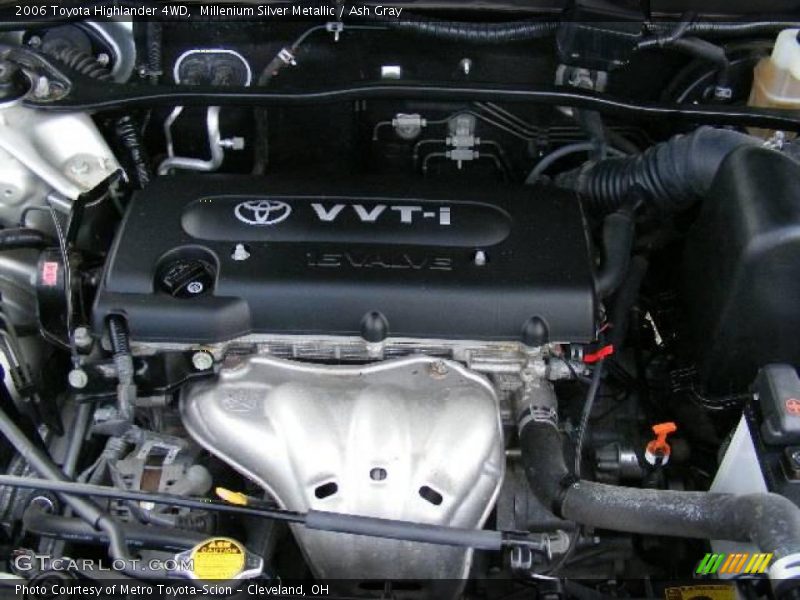 Millenium Silver Metallic / Ash Gray 2006 Toyota Highlander 4WD