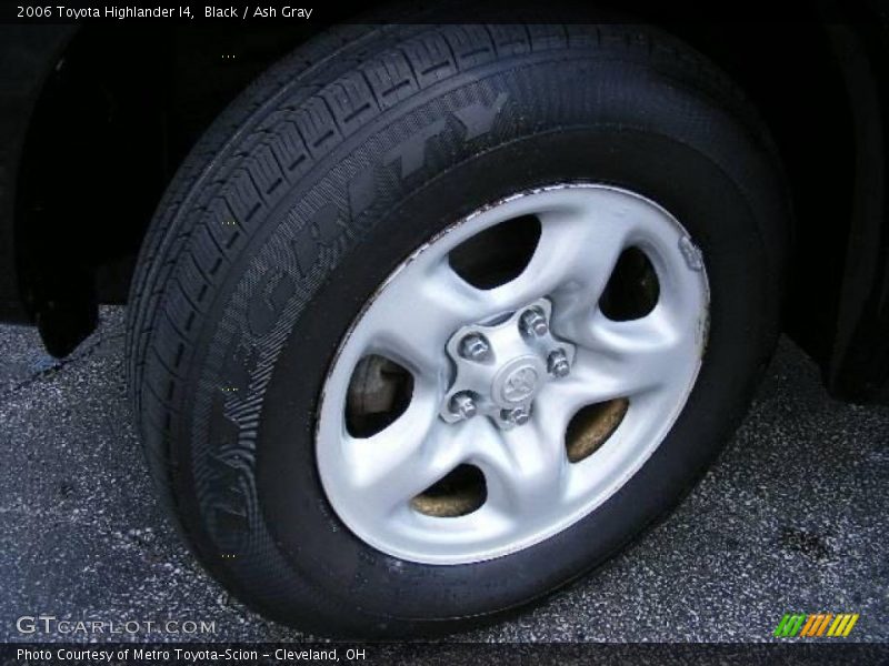 Black / Ash Gray 2006 Toyota Highlander I4