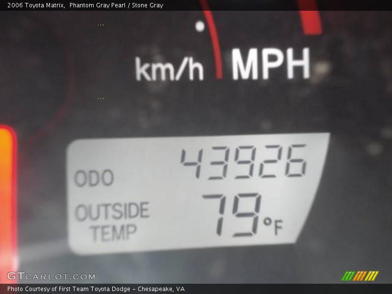 Phantom Gray Pearl / Stone Gray 2006 Toyota Matrix