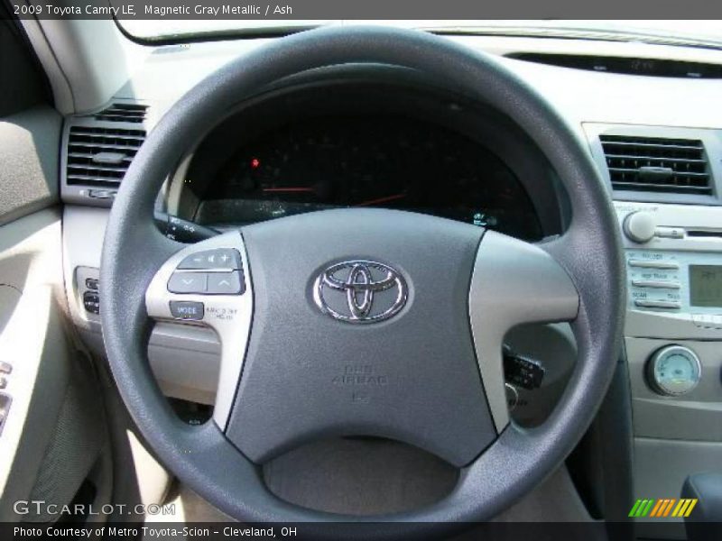 Magnetic Gray Metallic / Ash 2009 Toyota Camry LE