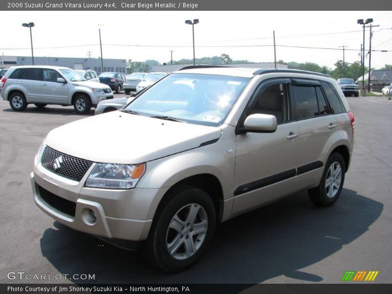 Clear Beige Metallic / Beige 2006 Suzuki Grand Vitara Luxury 4x4