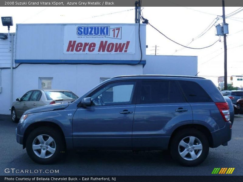 Azure Grey Metallic / Black 2008 Suzuki Grand Vitara XSport