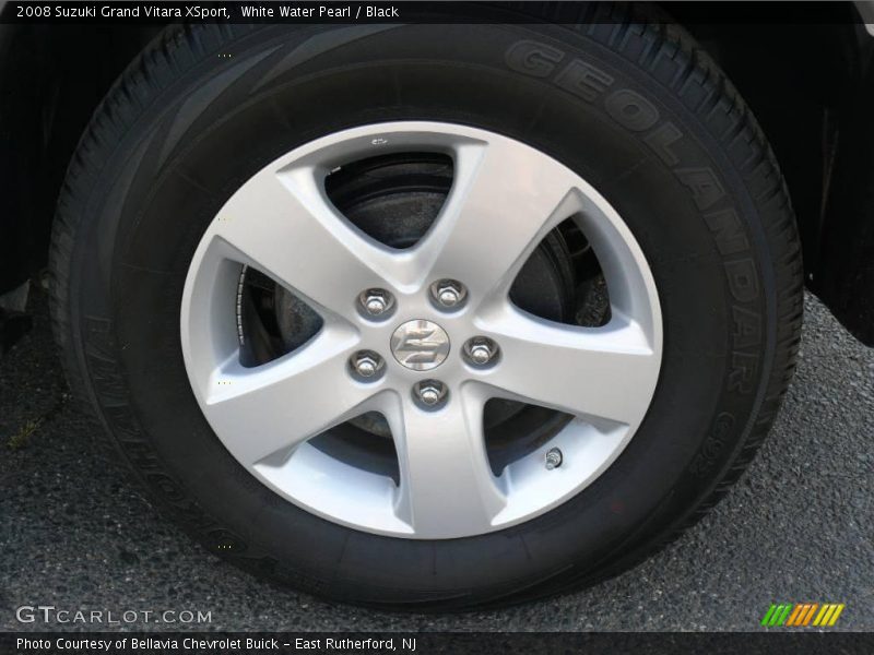 White Water Pearl / Black 2008 Suzuki Grand Vitara XSport