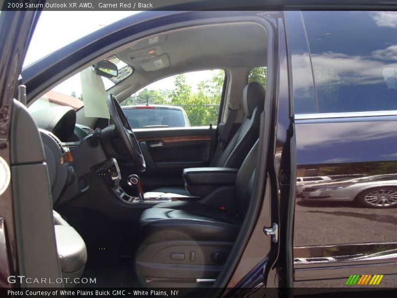 Garnet Red / Black 2009 Saturn Outlook XR AWD