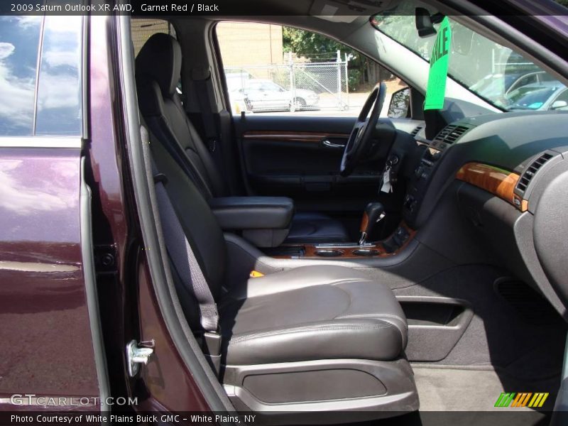 Garnet Red / Black 2009 Saturn Outlook XR AWD