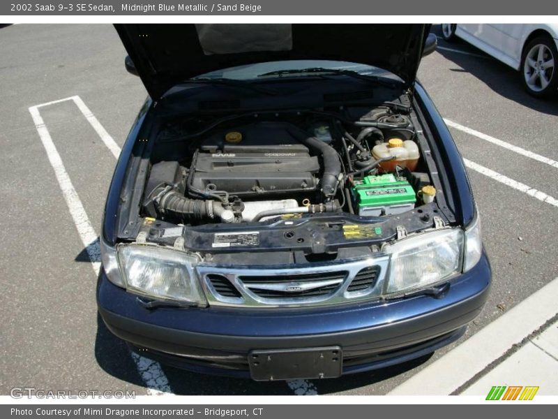 Midnight Blue Metallic / Sand Beige 2002 Saab 9-3 SE Sedan