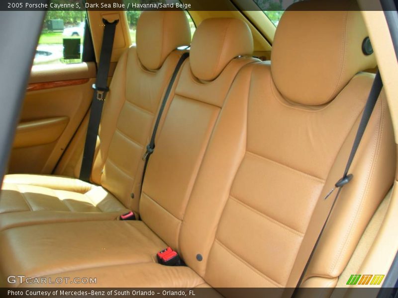 Dark Sea Blue / Havanna/Sand Beige 2005 Porsche Cayenne S