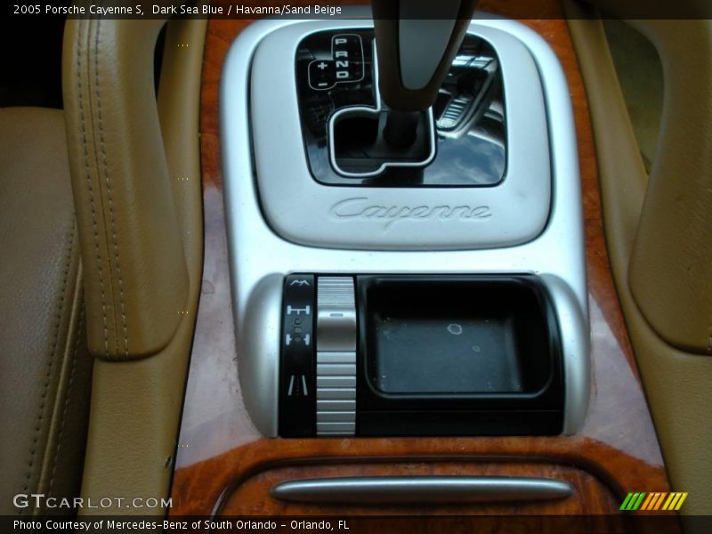 Dark Sea Blue / Havanna/Sand Beige 2005 Porsche Cayenne S