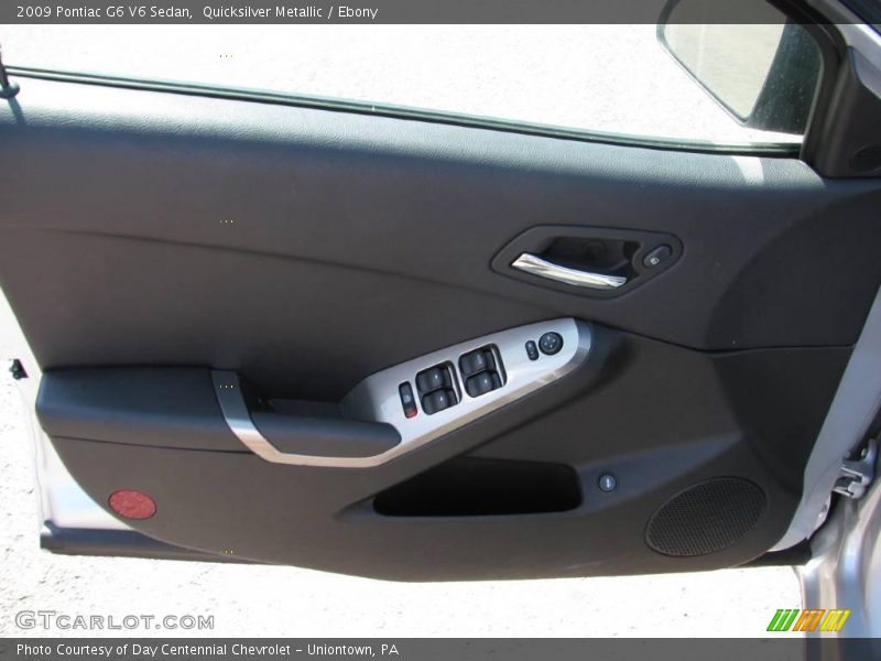 Quicksilver Metallic / Ebony 2009 Pontiac G6 V6 Sedan