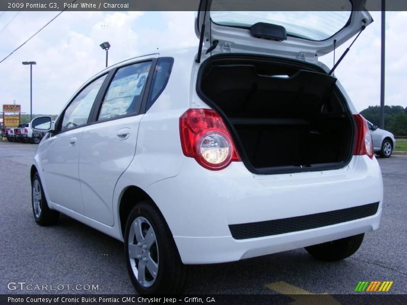 Polar White / Charcoal 2009 Pontiac G3