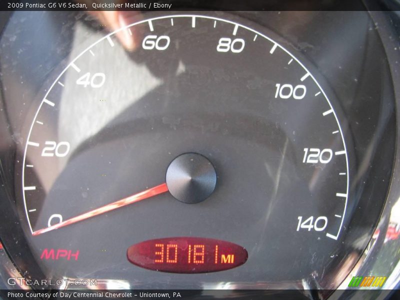 Quicksilver Metallic / Ebony 2009 Pontiac G6 V6 Sedan