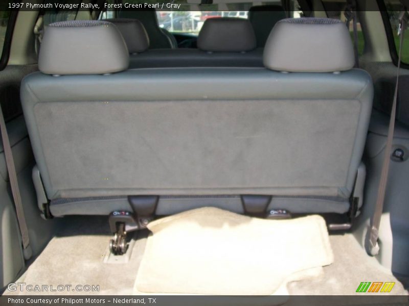 Forest Green Pearl / Gray 1997 Plymouth Voyager Rallye