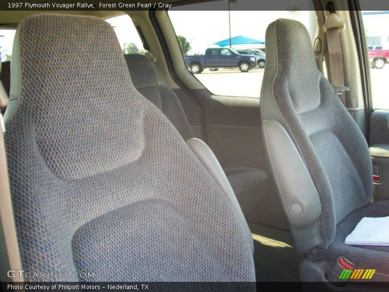 Forest Green Pearl / Gray 1997 Plymouth Voyager Rallye