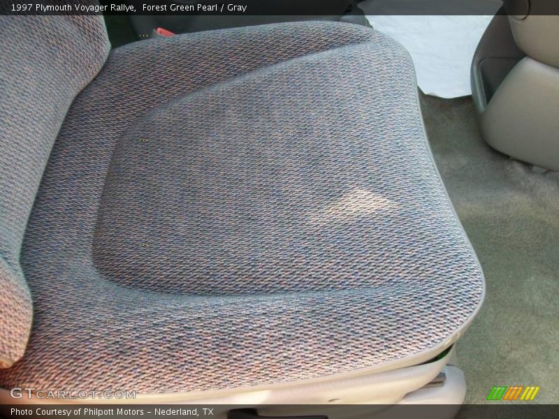 Forest Green Pearl / Gray 1997 Plymouth Voyager Rallye