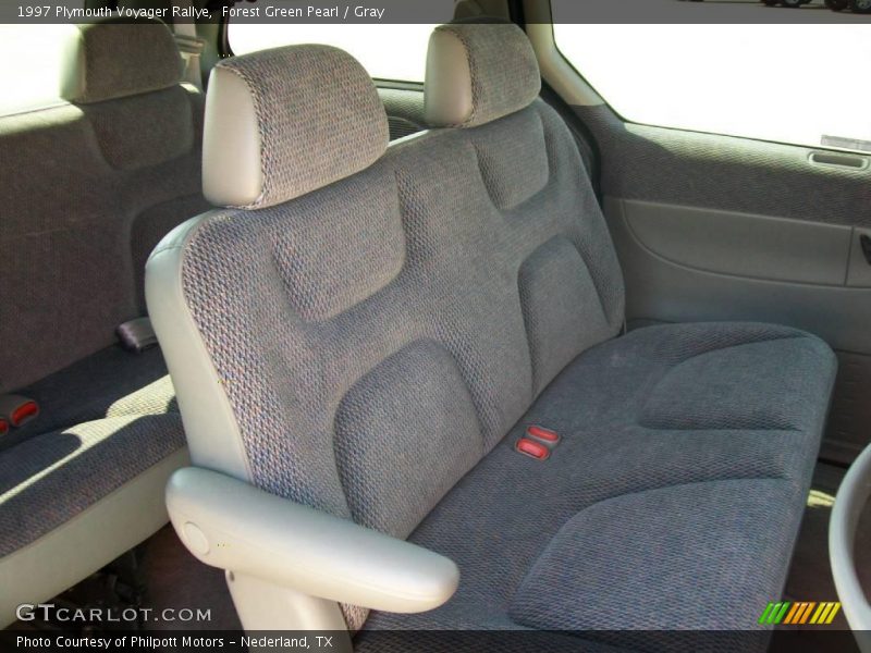Forest Green Pearl / Gray 1997 Plymouth Voyager Rallye