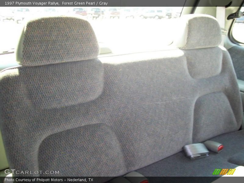 Forest Green Pearl / Gray 1997 Plymouth Voyager Rallye