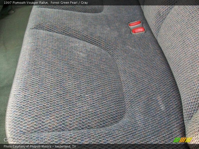 Forest Green Pearl / Gray 1997 Plymouth Voyager Rallye