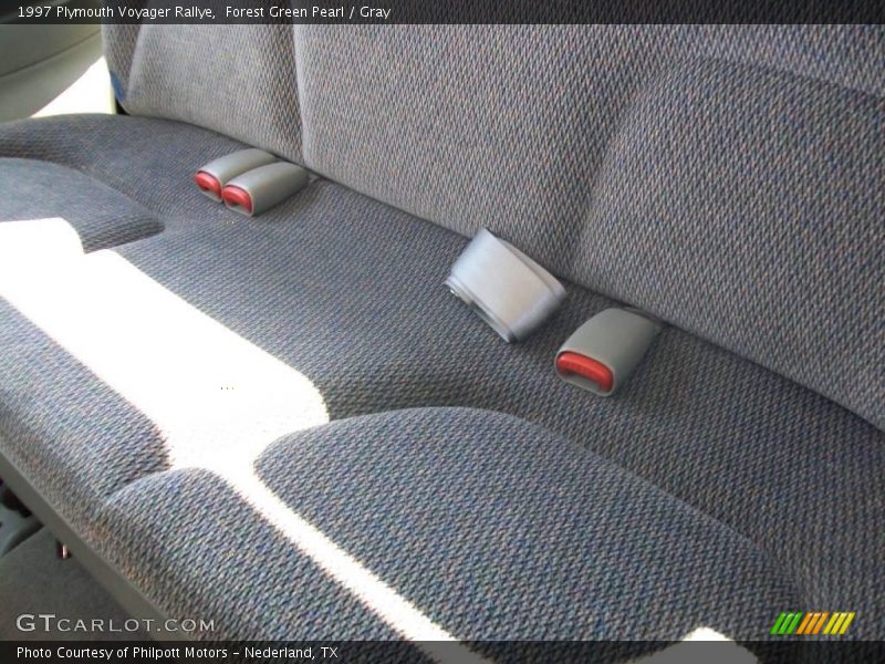 Forest Green Pearl / Gray 1997 Plymouth Voyager Rallye